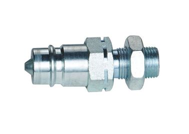 Metric Male Therad Push Pull Coupling Hydraulic Long Nipples Poppet Valve