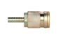 Shut - Off Pneumatic Quick Connect Coupling Steel Single I Series WP 300psi